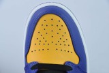 Nike Air Jordan 1 Mid Lakers AJ1 Men Casual Basketball Shoes