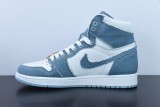 Nike Air Jordan 1 High Denim Men Casual Basketball Sneakers Shoes