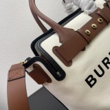 Burberry Fashion Classic Tote Package The Belt Handheld Shopping Bag Sizes:36*15.5*23CM