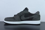 Travis Scott x Fragment x Air Jordan 1 Low Unisex Retro Casual Running Shoes