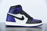 Nike x Air Jordan1 AJ1 Retro High OG Court Purple Casual Basketball Shoes