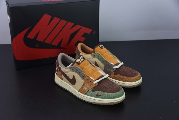 Zion Williamson x Air Jordan 1 Low AJ1 Unisex Fashion Casual Sneakers Shoes