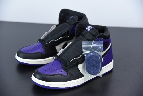 Nike x Air Jordan1 AJ1 Retro High OG Court Purple Casual Basketball Shoes