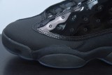 Air Jordan 13 AJ13 Black Cat Patent Leather Graduation Non-Slip Retro Men Basketball Shoes