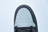 Nike Air Jordan 1 Mid Shadow Grey Unisex Casual Basketball Sneakers Shoes