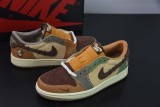 Zion Williamson x Air Jordan 1 Low AJ1 Unisex Fashion Casual Sneakers Shoes