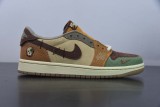 Zion Williamson x Air Jordan 1 Low AJ1 Unisex Fashion Casual Sneakers Shoes