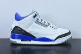 Air Jordan 3 Retro Racer Blue AJ3 Men Basketball Sneakers Shoes