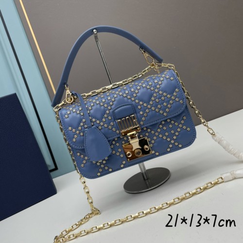 Dior Classic Dior Rama Chain Bag Fashion Gorgeous Princess Handbag Size:21*13*7CM
