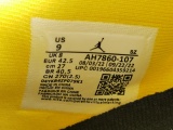 Air Jordan 11 Retro Low Yellow Snakeskin Men Basketball Sneakers Shoes