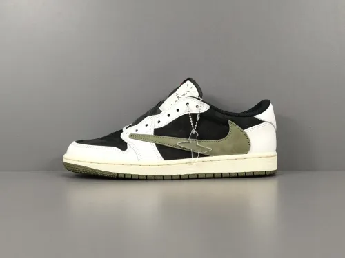 Travis Scott x Nike x Air Jordan 1 AJ1 Low Men Fashion Casual Sneakers Shoes
