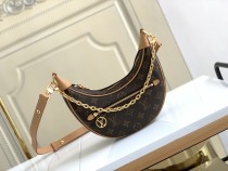 Louis Vuitton M81098 Classic Presbyopia Lmarel Moon Bag Show Style Handbag Sizes: 24*6*22CM