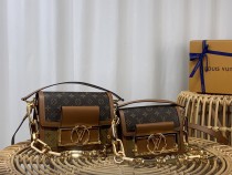 Louis Vuitton M46537 Dauphine Handbag Monogram Reverse Canvas Handbag