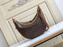 Louis Vuitton M46311 Classic Presbyopia Lmarel Moon Bag Show Style Handbag Sizes: 38*30*10CM
