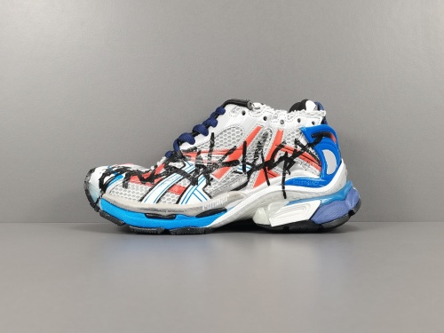 Balenciaga Track Outdoor Graffiti Mesh Lace Up Low Daddy Shoes Unisex Sneakers Shoes