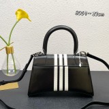 Balenciaga x Adidas Hourglass Bag Fashion Adidas Originals Logo Handbag Sizes: 23*10*24CM