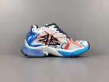 Balenciaga Track Outdoor Graffiti Mesh Lace Up Low Daddy Shoes Unisex Sneakers Shoes