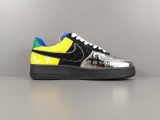 LOUlS VUlTTON X Nike Air Force 1 Low Men Casual Chessboard Fashion Sneakers