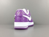 LOUlS VUlTTON X Nike Air Force 1 Low Unisex Casual Chessboard Fashion Blue Sneakers