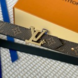 Louis Vuitton Women's Casual Fashion Classic Belt 20MM