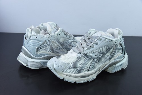 Balenciaga Runner 7.0 Retro Fashion Sports Shoes Unisex Trunner Outdoor Concept Sneakers