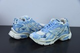 Balenciaga 7.0 Runner Sneaker Retro Fashion Sports Shoes Unisex Blue Sneakers