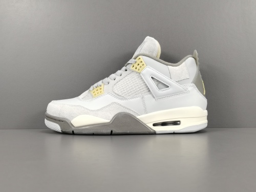 Jordan  Air Jordan 4 SE Craft Men Sneakers Fashion Anti-Slip Wear-Resistant Basketball Shoes