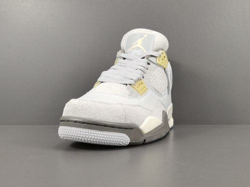 Jordan  Air Jordan 4 SE Craft Men Sneakers Fashion Anti-Slip Wear-Resistant Basketball Shoes