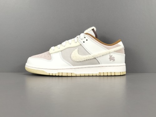 Nike Dunk LOW Year of the Rabbit Sneakers Fashion Anti-Slip Wear-Resistant Board Shoes