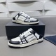 AMIRI PARIS Fashion Street Sneakers Unisex Hand-Painted Bone Half Slipper Shoes