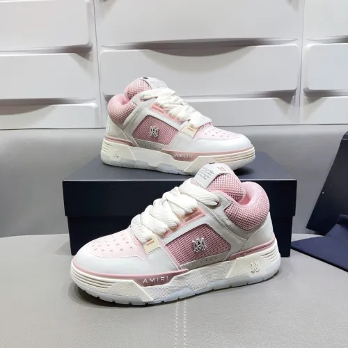 AMIRI PARIS Color Matching Runway Style Sneakers Unisex Fashion Shoes