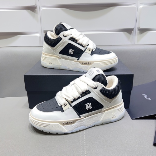 AMIRI PARIS Color Matching Runway Style Sneakers Unisex Fashion Shoes