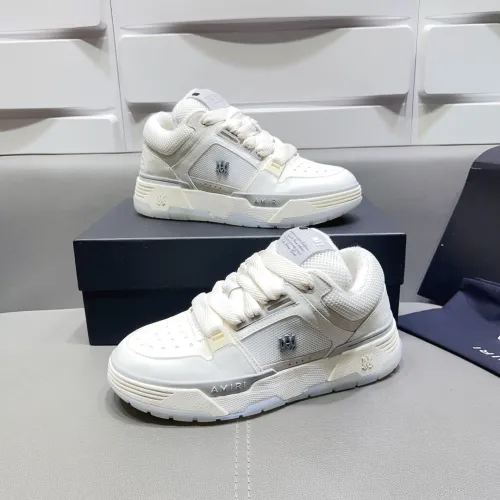 AMIRI PARIS Color Matching Runway Style Sneakers Unisex Fashion Shoes