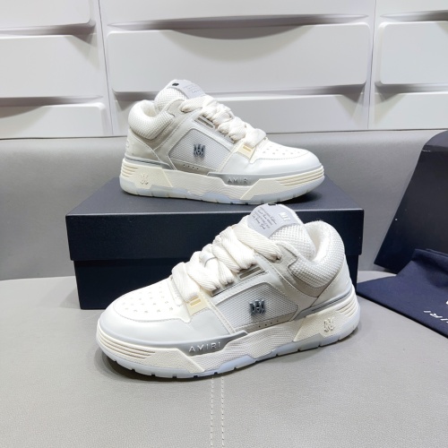 AMIRI PARIS Color Matching Runway Style Sneakers Unisex Fashion Shoes