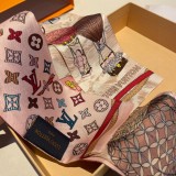LV Up and Away Multifunctional Silk Scarf Size 120*8 CM