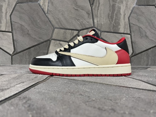Nike x Travis Scott x Air Jordan 1 AJ1 Low Unisex Retro Sneakers Casual Running Shoes