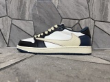 Nike x Travis Scott x Air Jordan 1 AJ1 Low Unisex Retro Sneakers Casual Running Shoes