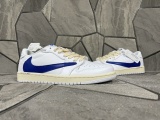 Nike x Travis Scott x Air Jordan 1 AJ1 Low Unisex Retro Sneakers Casual Running Shoes