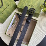 Gucci Classic Business Casual Belt 30mm