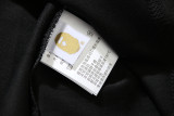 BAPE/A/Bathing Ape Logo Letter Print T-shirt Unisex Fashion Cotton Casual Short Sleeve