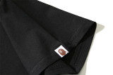 BAPE/A/Bathing Ape Logo Letter Print T-shirt Unisex Fashion Cotton Casual Short Sleeve