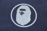 BAPE/A/Bathing Ape Man Head  Print Cotton Casual Short Sleeve Tee