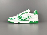 Louis Vuitton LV Trainer Men Casual Chessboard Fashion Cricket Shoes