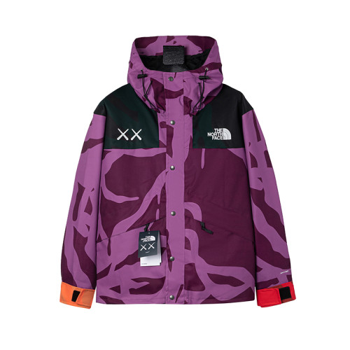 THE NORTH FACE x KAWS 1986 Moutain Jacket Unisex Embroidery Windproof Waterproof Jacket
