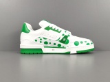 Louis Vuitton LV Trainer Men Casual Chessboard Fashion Cricket Shoes