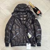 Moncler Violier Men Classic Fashion Comic book Spider Web Quilted Hoodies Down Jacket Lightweight Breathable Down Jacket Coats