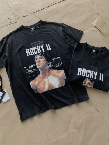 Kith x 1976 ROCKY· II BOX Unisex Short Sleeves Vintage Movie Style Rocky T-Shirts
