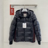 Moncler Lunetiere Unisex Classic Fashion Down Jacket Collision Color Thickened Goose Down Hoodies Bread Jacket Coats