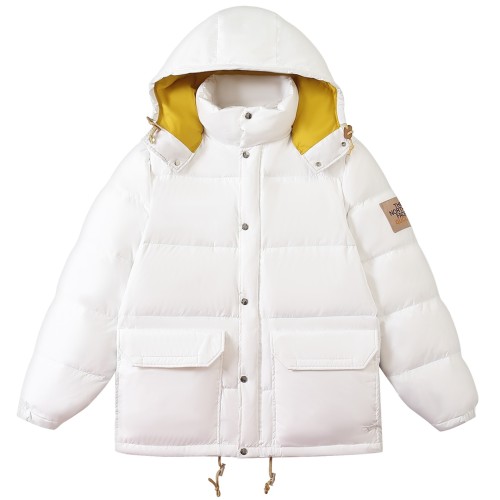 GUCCI &The North Face Classic Logo Print Unisex Down Jacket Hoodies Down Jacket Coat