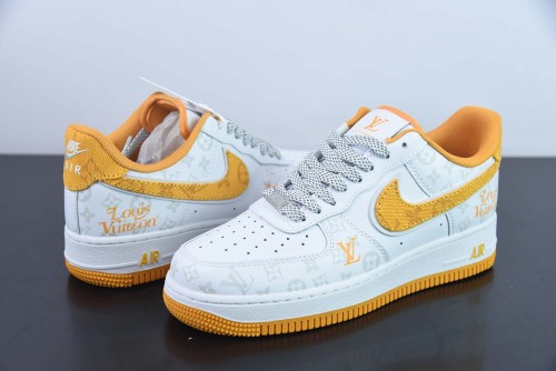 Louis Vuitton x NIke Air Force 1 '07 Low Casual Board Shoes Sneakers